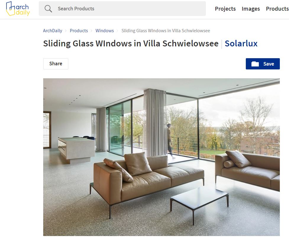 Solarlux - Villa am Schwielowsee bei Potsdam