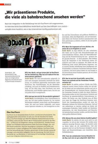 RTS Magazin | Fachzeitschrift | Ausgabe 01/2022