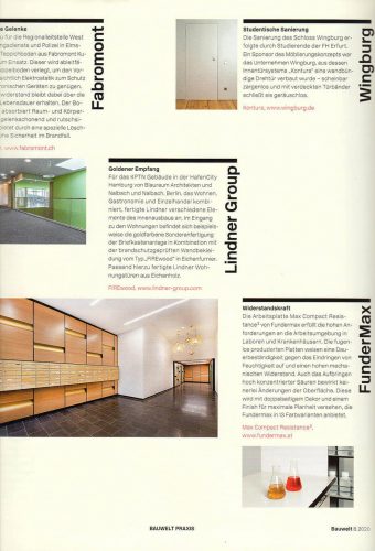 Bauwelt | Fachzeitschrift | Ausgabe 08/2020